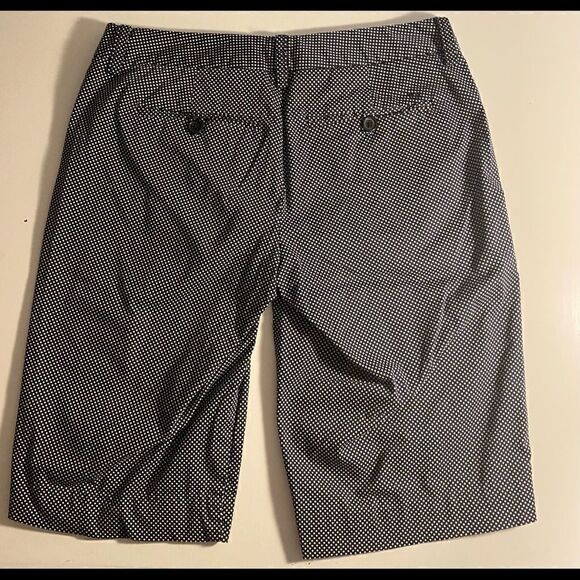 Tommy Hilfiger Black Polka Dot Bermuda Shorts - Picture 2 of 10